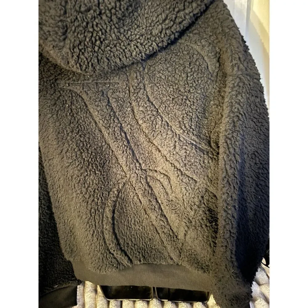 Nwt victorias secret VS plush half zip fleece sweatshirt